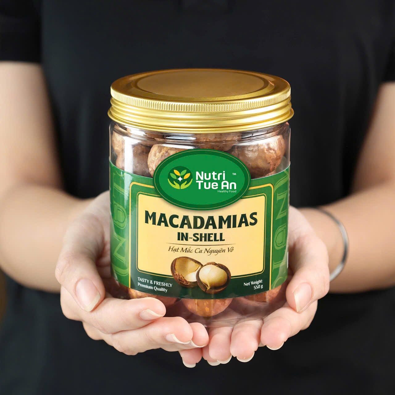 Macadamia-Nüsse in der Schale (Hạt mắc ca nguyên vỏ)