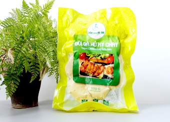Vegane Hähnchen-Tofuhaut