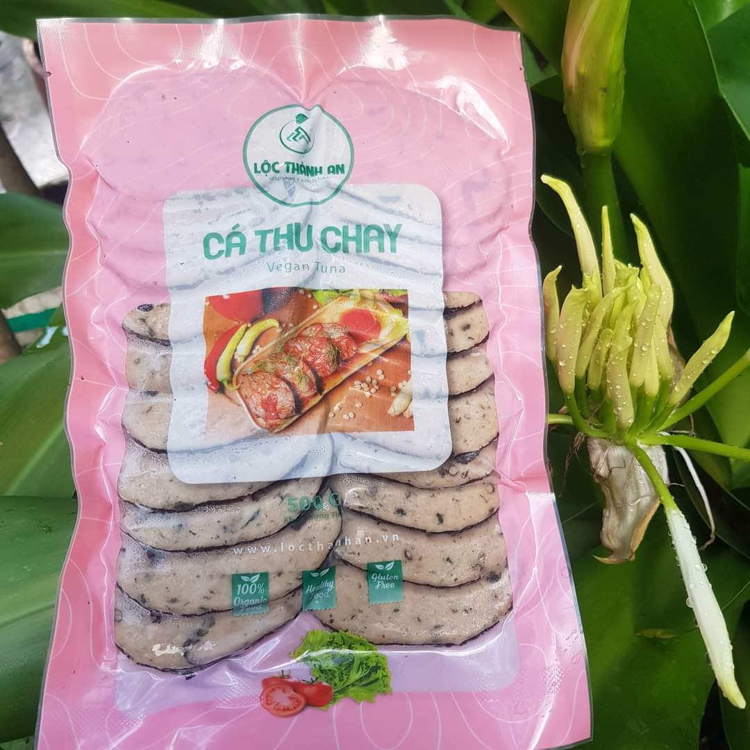 Veganer Schinken in Scheiben