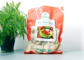 Vegane Garnelen-Tofu-Rolle