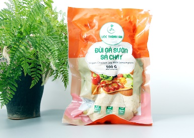 Vegane Hähnchenkeulen mit Zitronengras